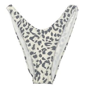 Aerie Bikini Bottoms Womens Size Medium Cheekier Leopard Print NWT
